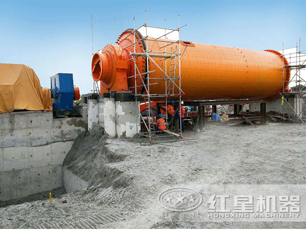 大型水泥半岛（中国）生产现场